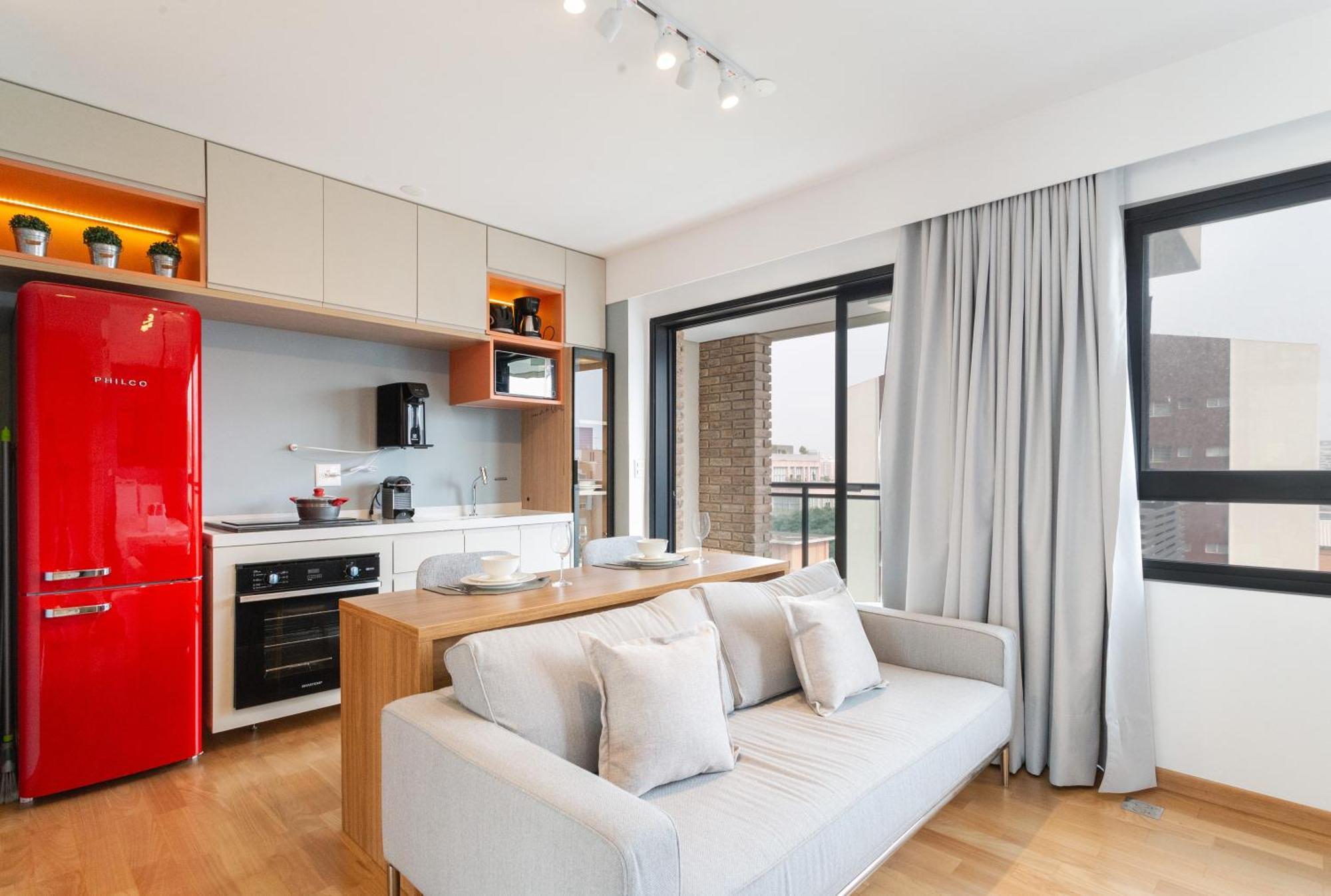 Condominio Na Vila Madalena Com Lazer E Garagem Sao Paulo Ruang foto
